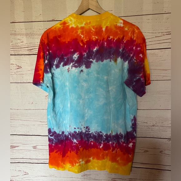 Liquid Blue Jimi Hendrix Axis Bold As Love Tie-Dye T-Shirt Size Large - Picture 2 of 8